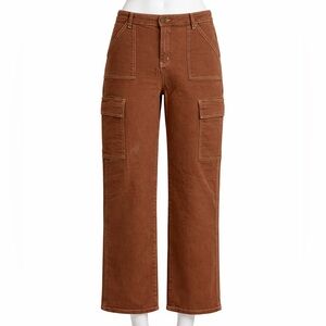 SO High Rise Brown Cargo Pants